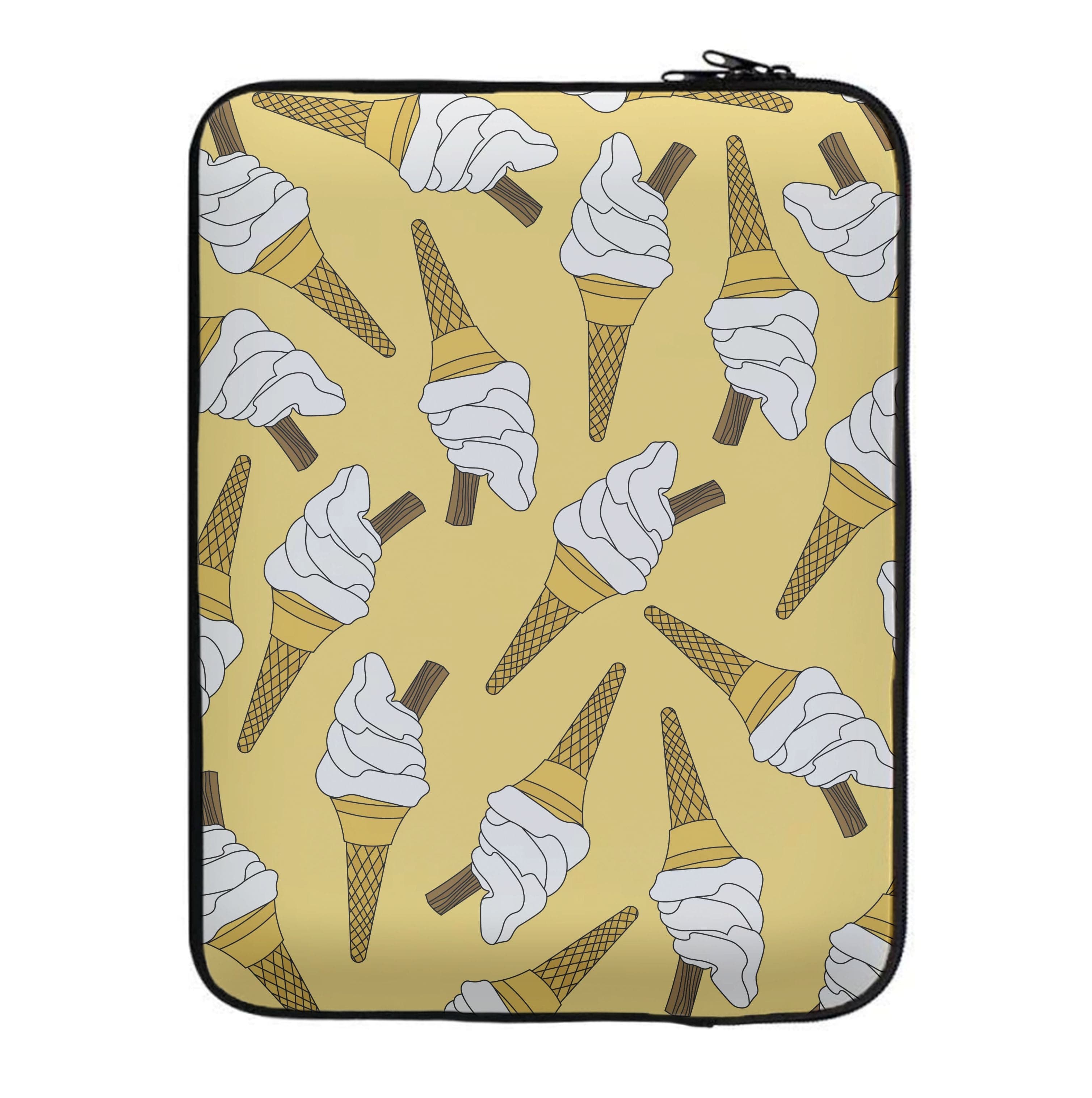 99s - Ice Cream Patterns Laptop Sleeve