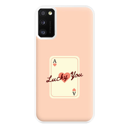 Lucky You Card Galaxy A41 Case