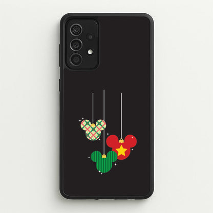 Cartoon Mouse Hanging Baubles Galaxy A52 / A52s Case