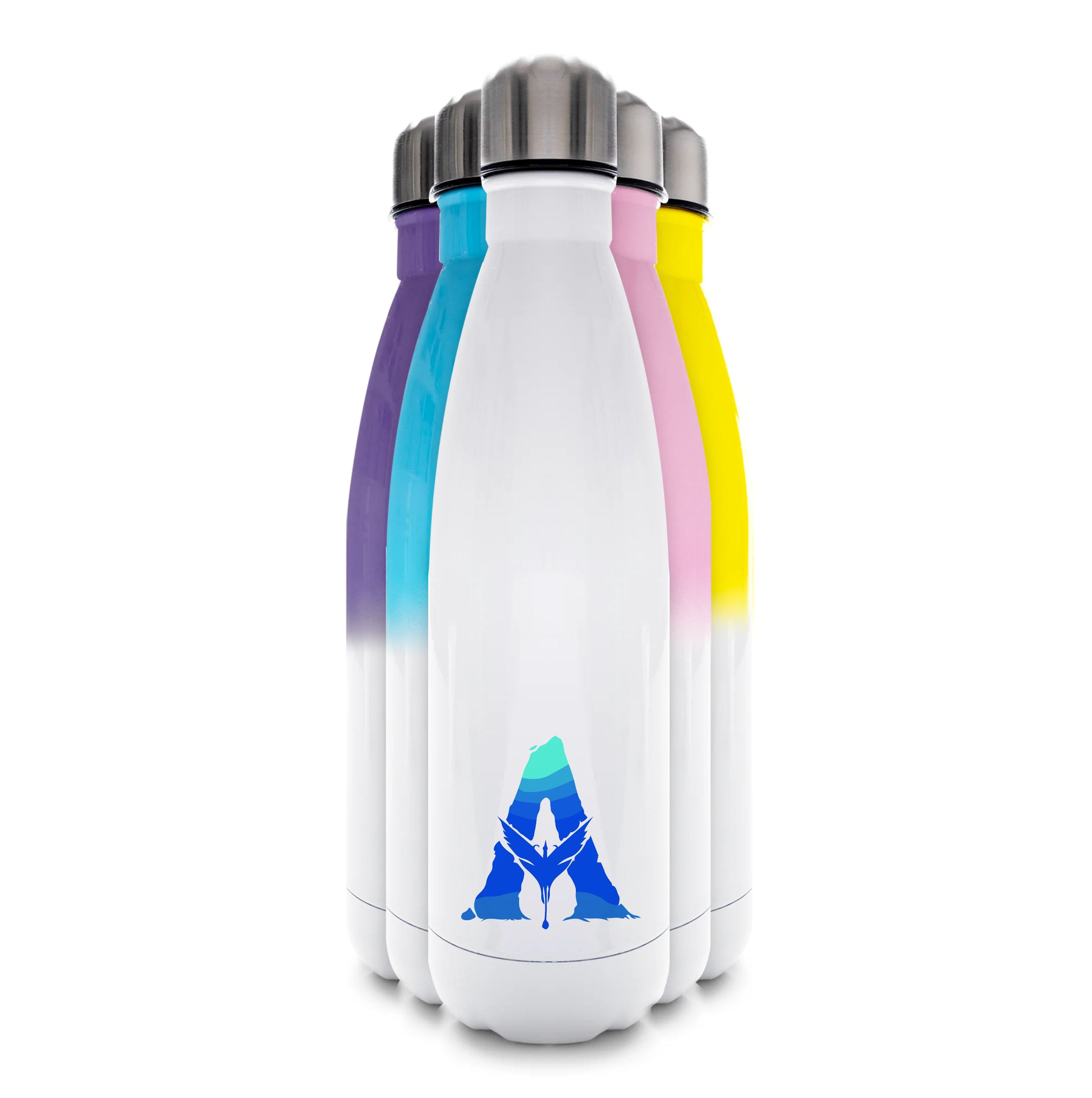 Alien World Logo Water Bottle