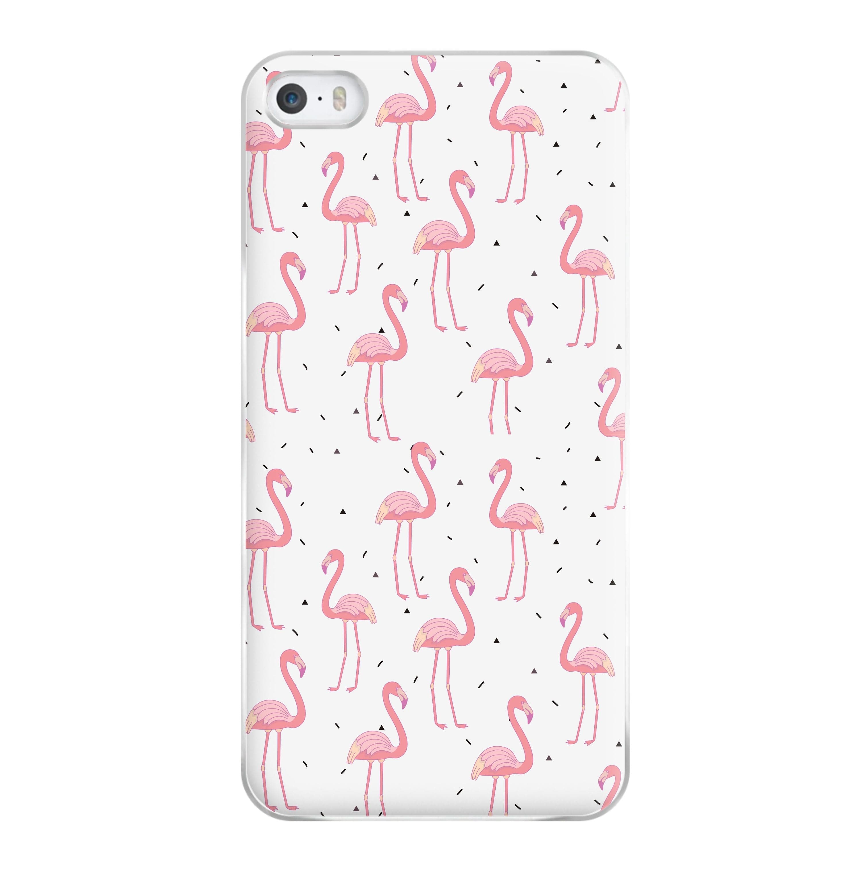 Pink Flamingo Pattern Phone Case