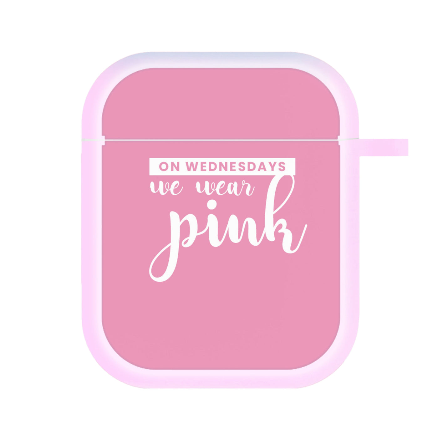 On Wednesdays We Wear Pink - Pink Mean Girls AirPods Case