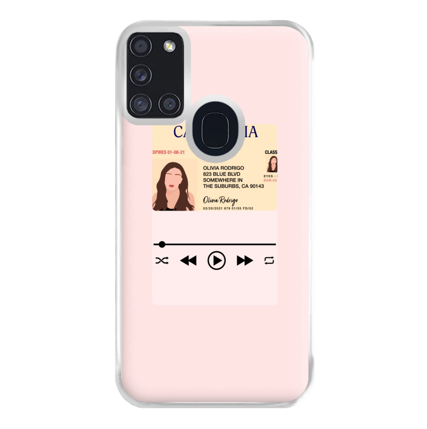 Drivers License - Olivia TikTok Phone Case