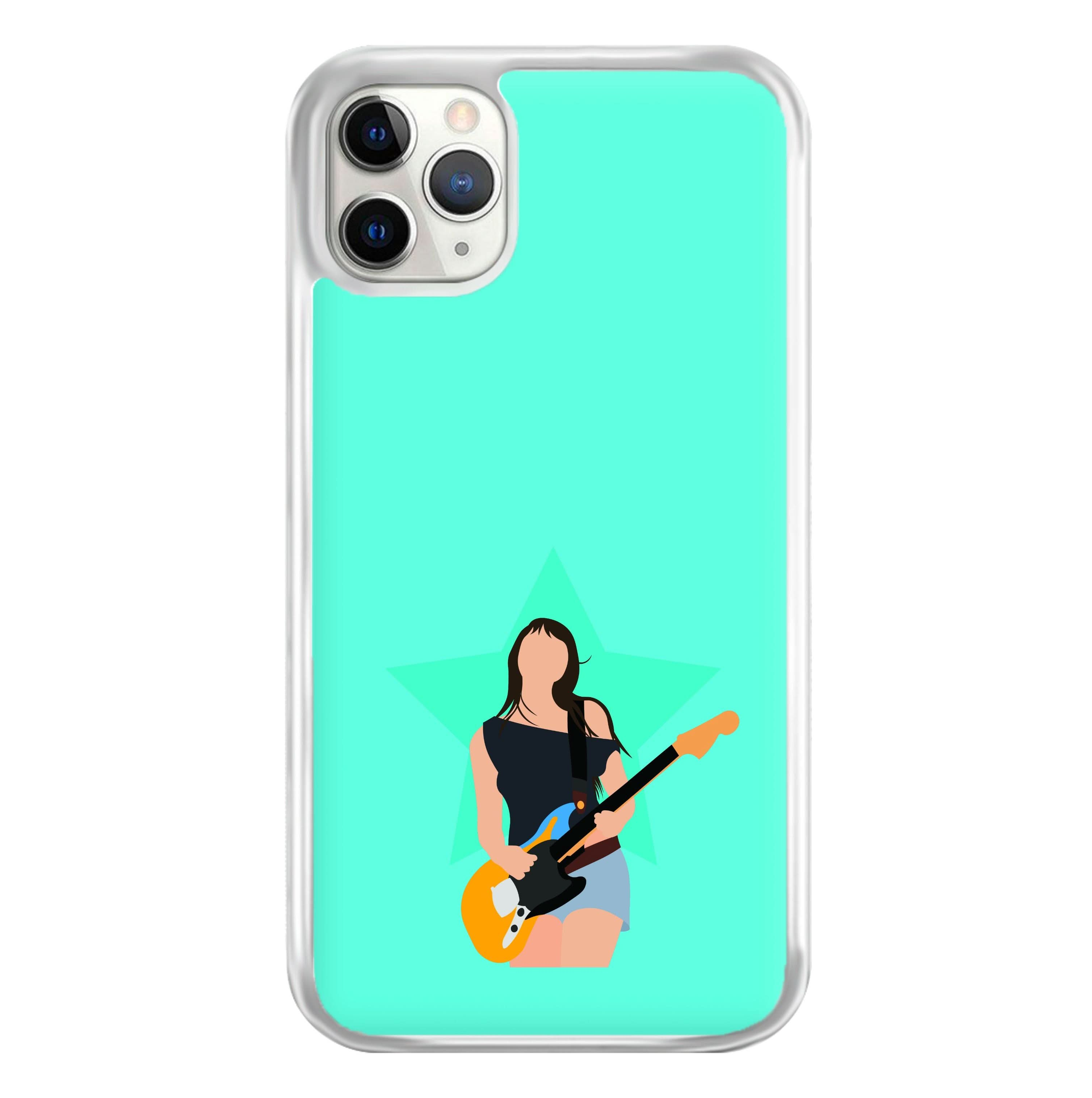 Orange Guitar Phone Case