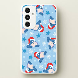 Cartoon Donkey Stars Pattern Galaxy A35 Case