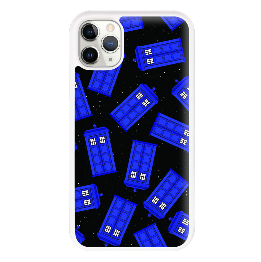 Tardis Pattern - Doctor Who Phone Case