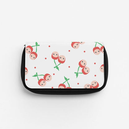 Cherry Angels Pattern Pencil Case