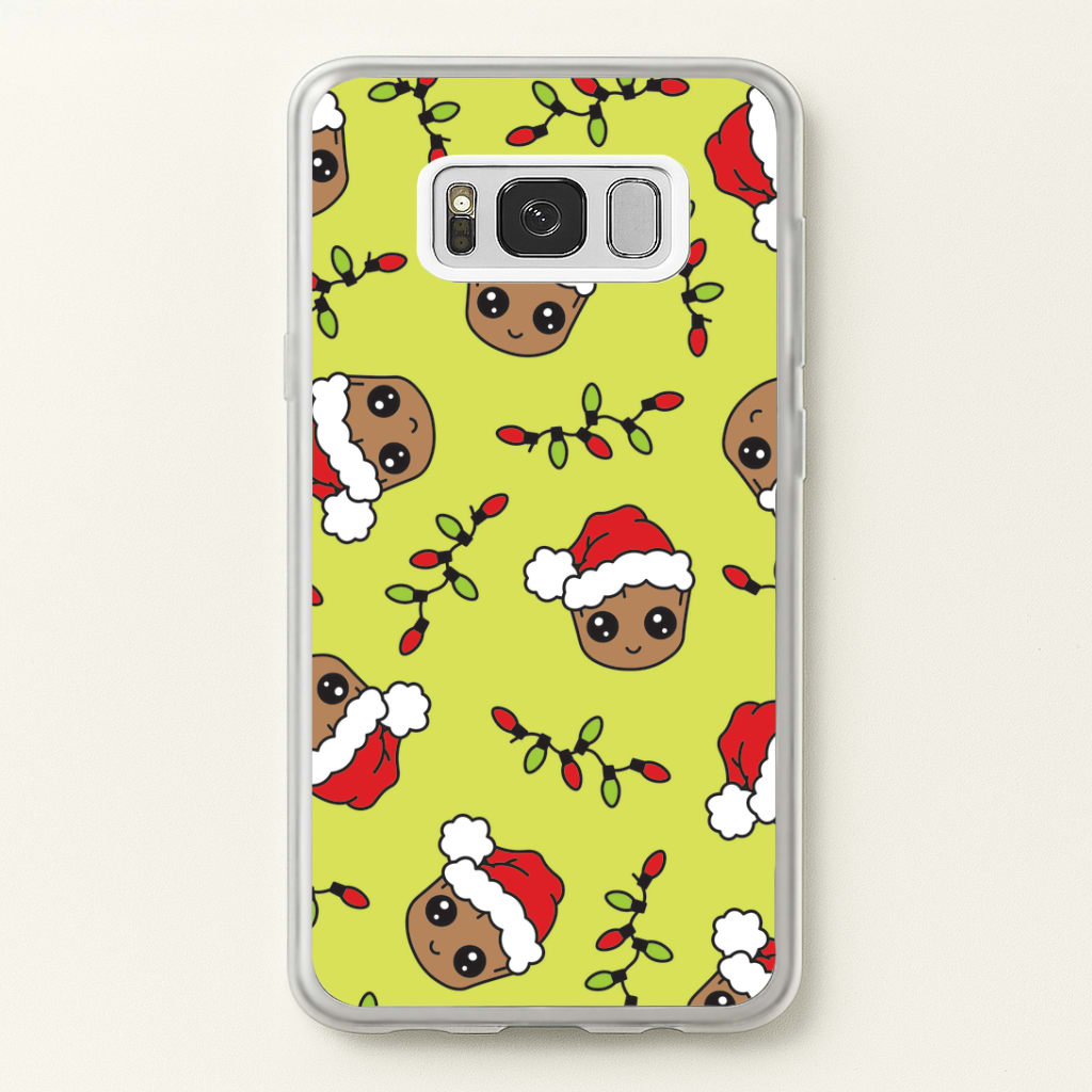 Christmas Tree Hero Pattern Galaxy S8 Case