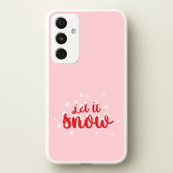 Let It Snow Snowflakes Galaxy A15 Case