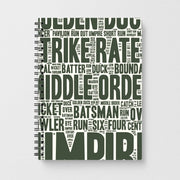 Cricket Wordscape Notebook 1