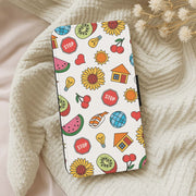 Harry Stickers Pattern Flip / Wallet Phone Case 5