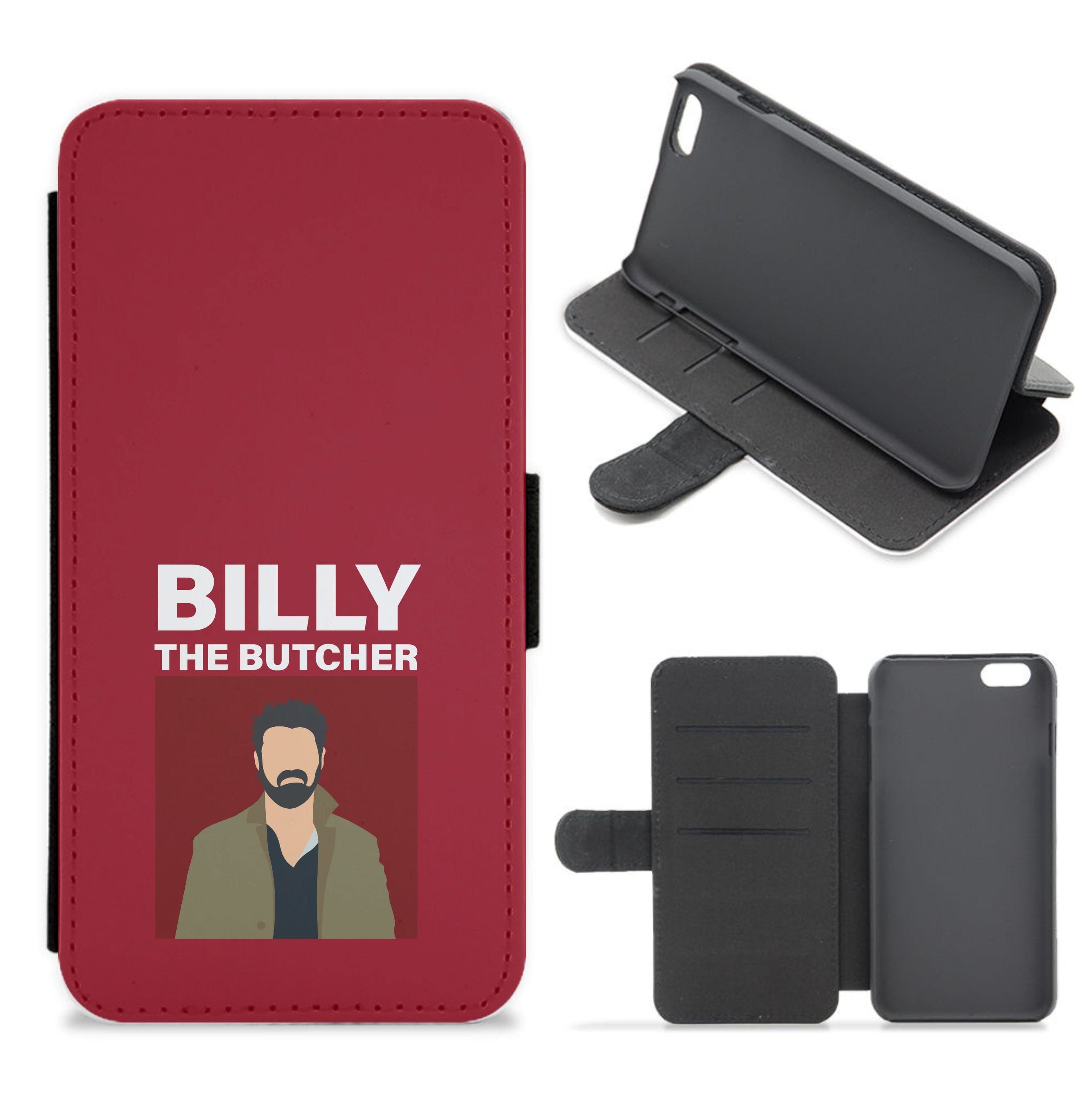 Billy The Butcher Flip / Wallet Phone Case