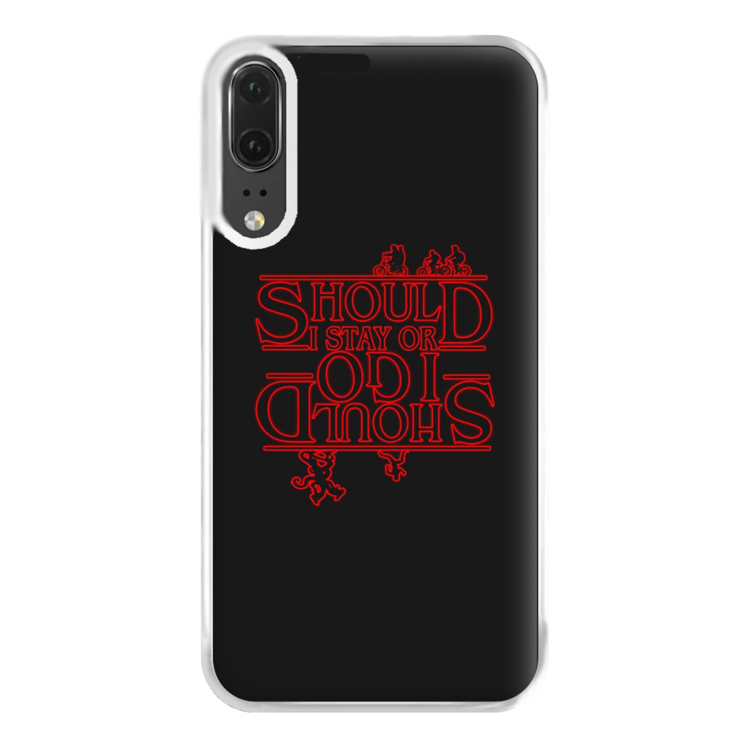 Should I Stay Or Should I Go Upside Down Phone Case