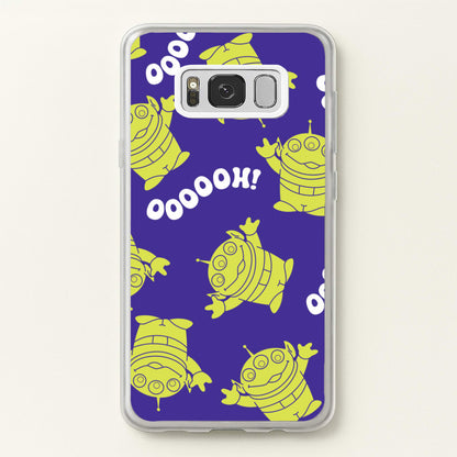 Toy Aliens Silhouette Pattern Galaxy S8 Case