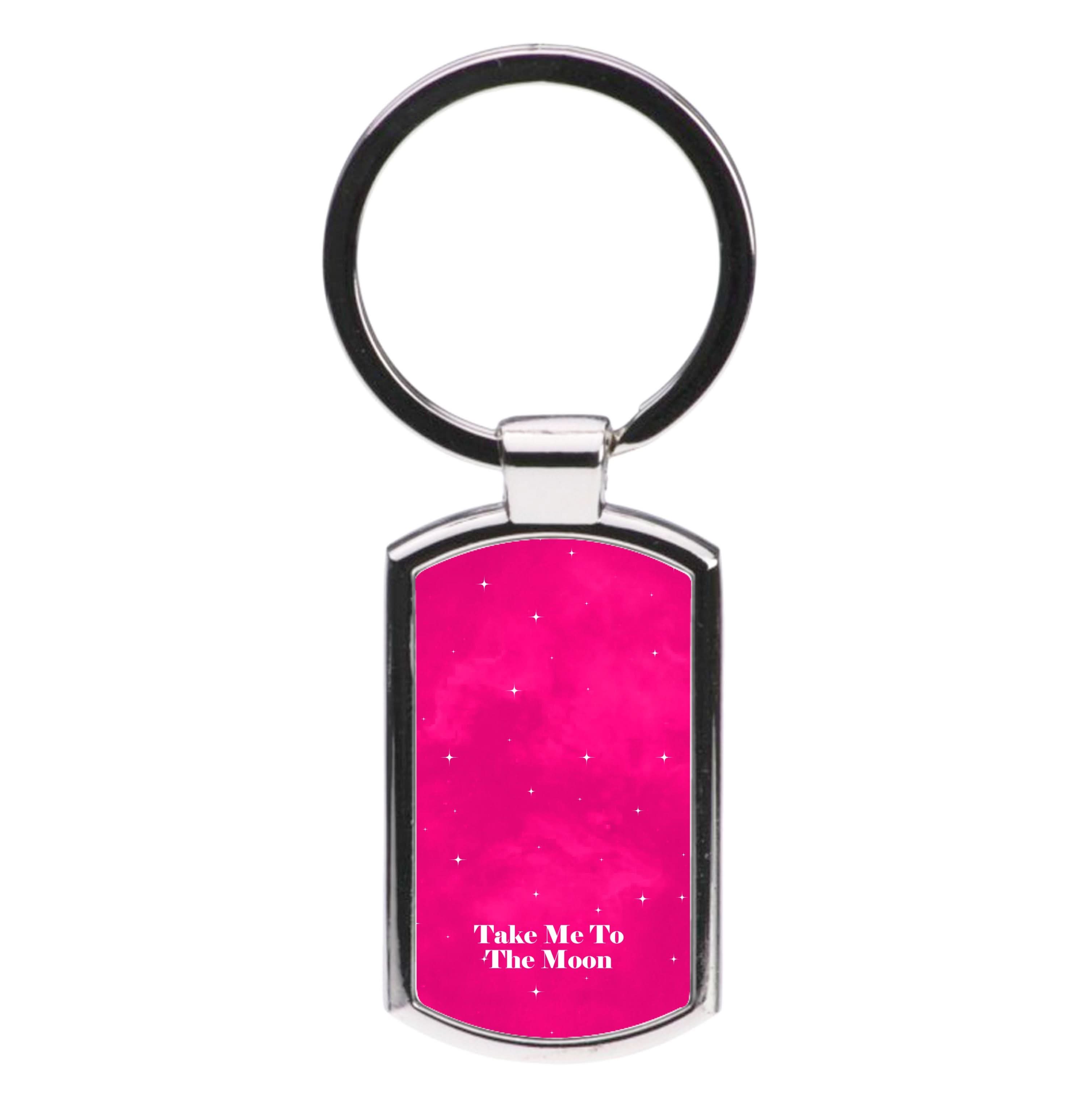 Take Me To The Moon Luxury Keyring