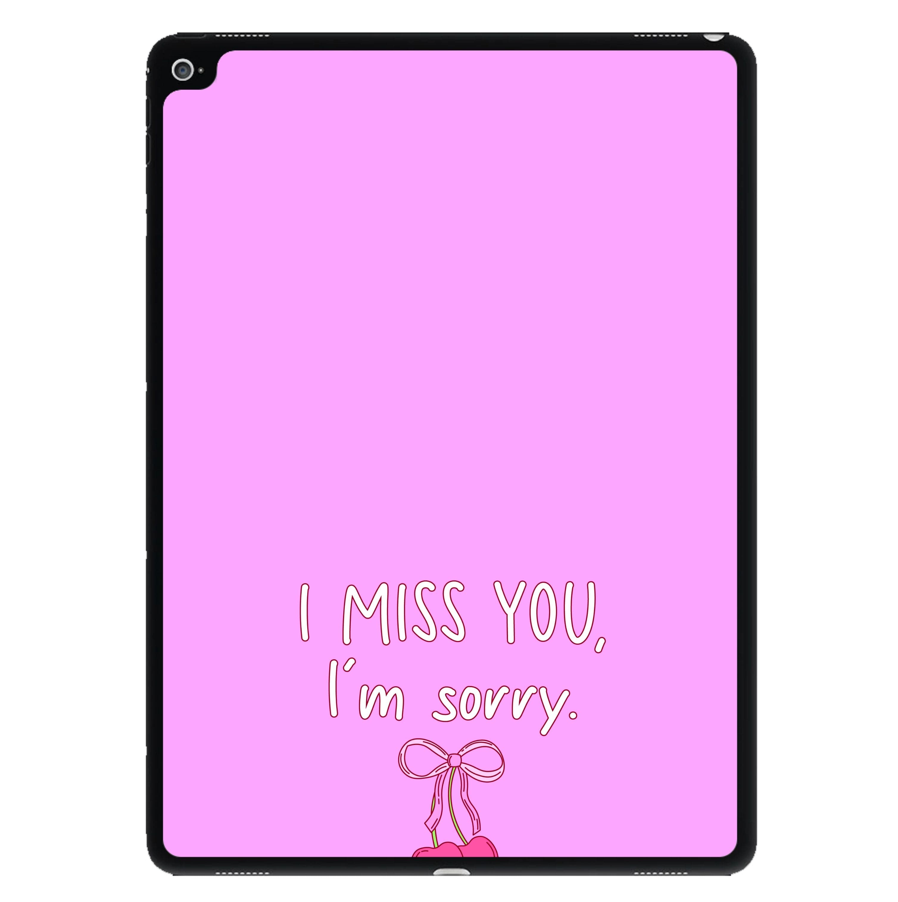 I Miss You , I'm Sorry - Abrams iPad Case