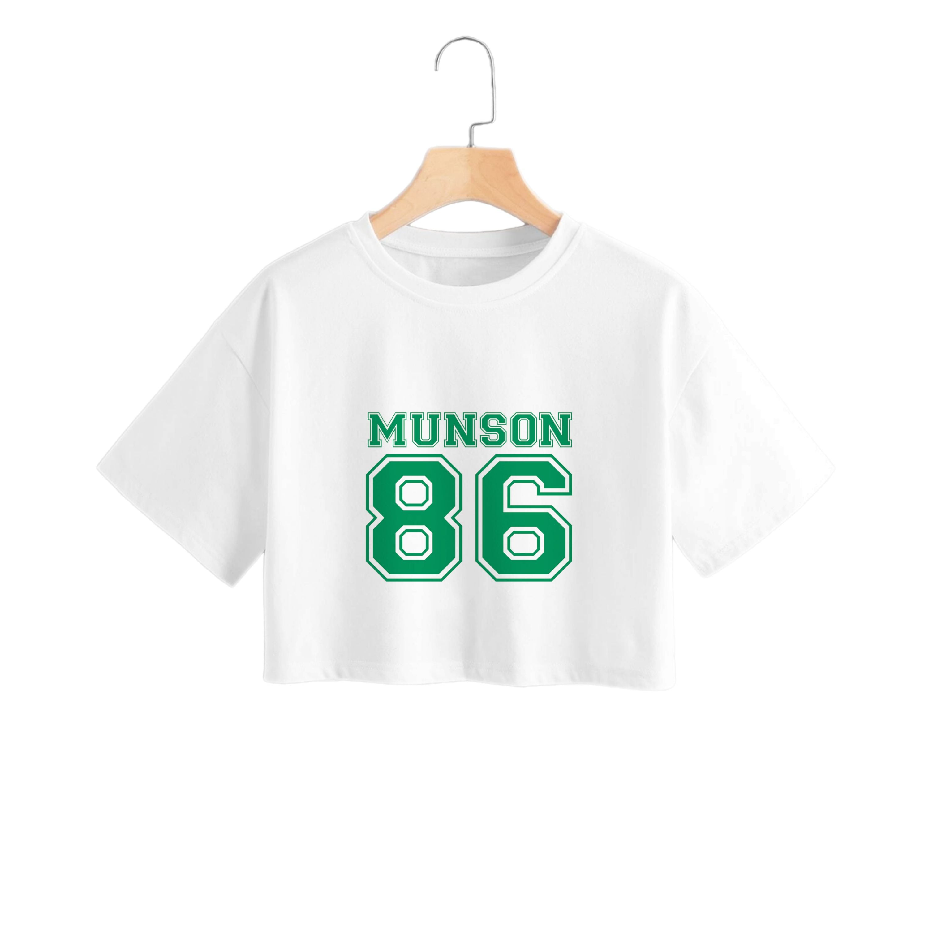 Munson 86 - Green Crop Top