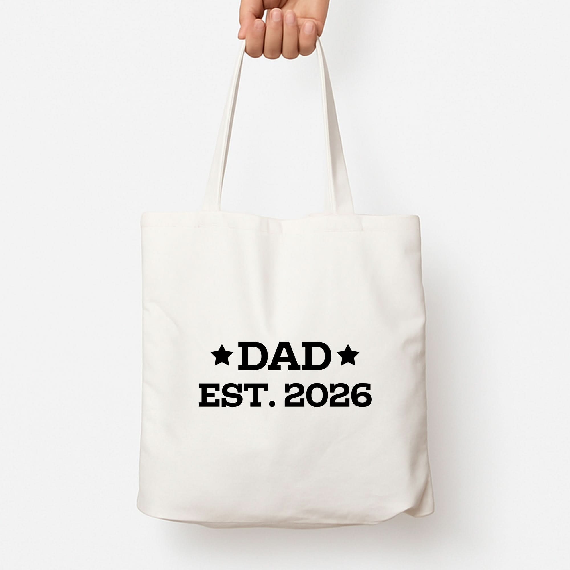 Dad Est 2026 Tote Bag