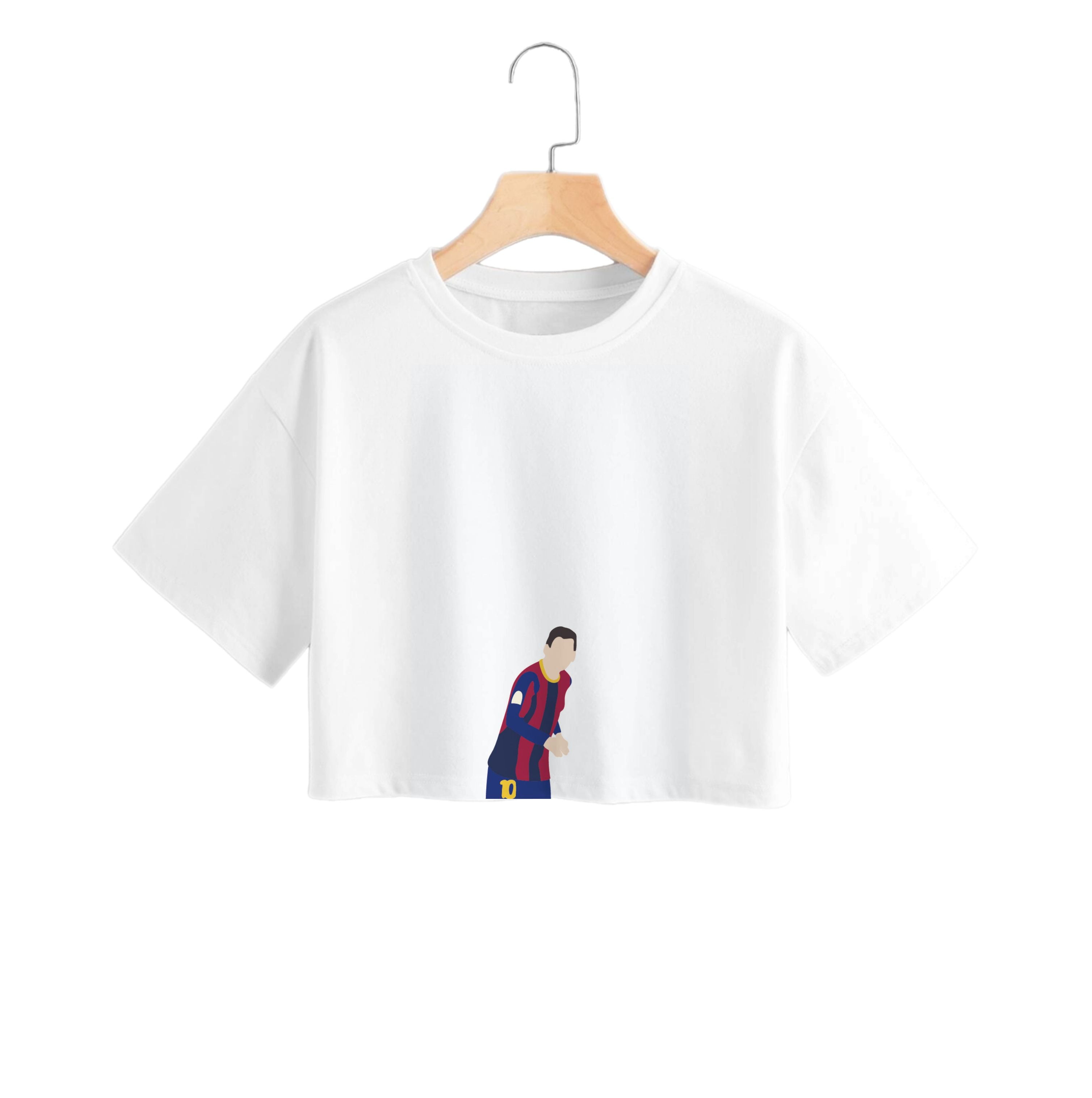 Messi Full Body Crop Top