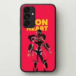 Metal Heart Hero Standing Galaxy A15 Case