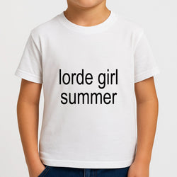 Lorde Girl Summer Boys T-Shirt