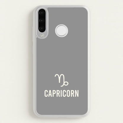 Capricorn Pastel Zodiac Huawei P30 Lite Case