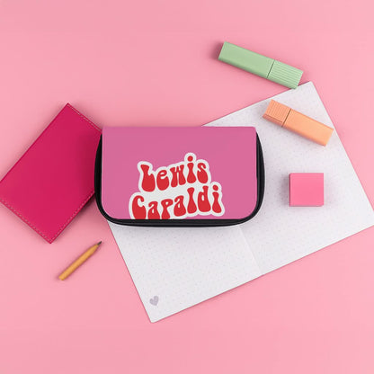 Red Name Pencil Case