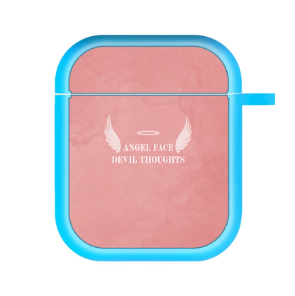 Angel Face Devil Thoughts AirPods Case