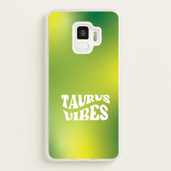 Taurus Vibes Gradient Zodiac Galaxy S9 Case