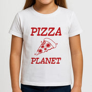 Retro Pizza Planet  Kids T-Shirt 3