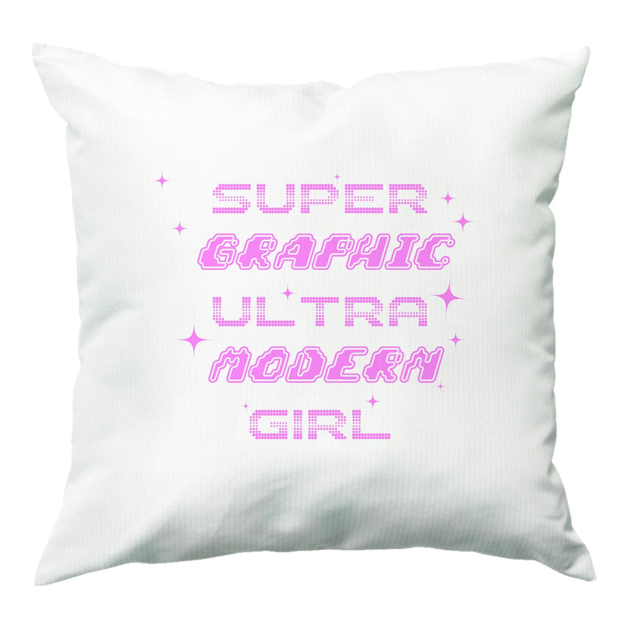 Super Graphic Ultra Modern Girl - Chappell Roan Cushion