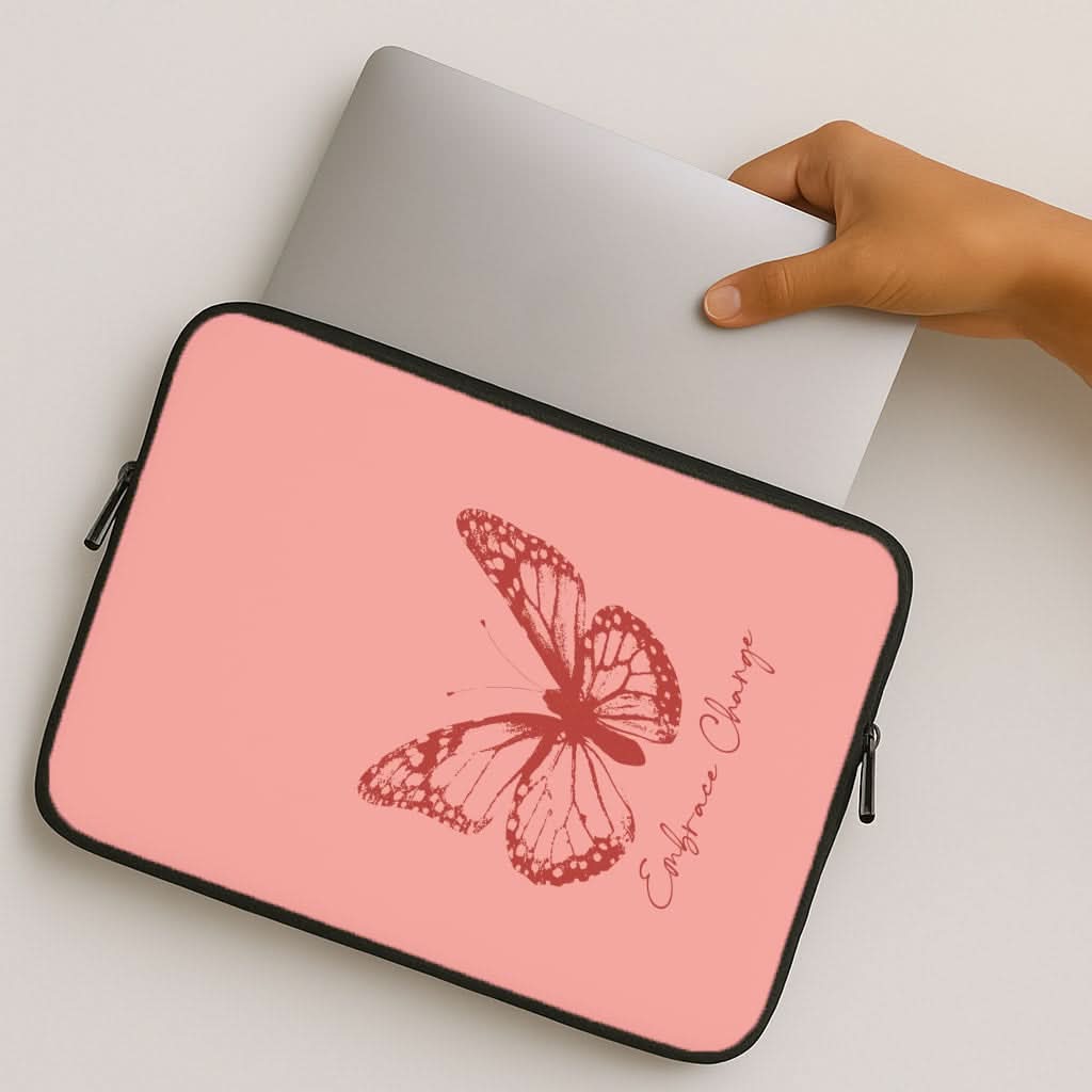 Embrace Change Butterfly MacBook Cover