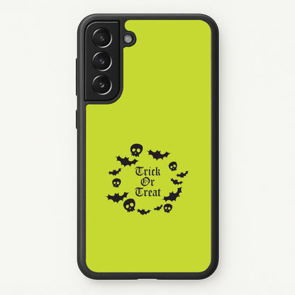 Trick Or Treat Wreath Galaxy S22 Plus Case