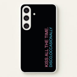 Disco Occasionally Text Galaxy S25 Case