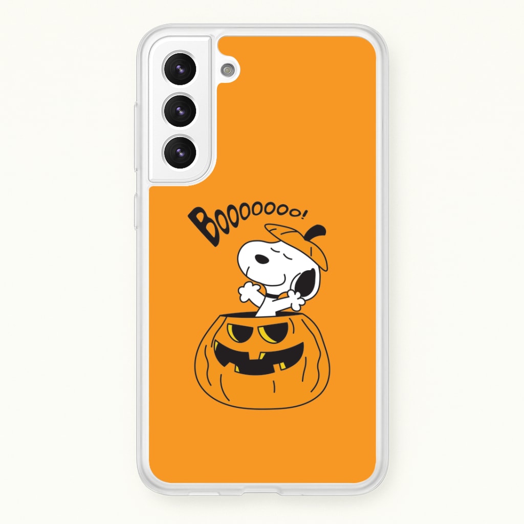 Cartoon Beagle Pumpkin Galaxy S22 Plus Case