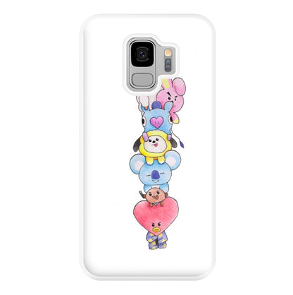 K-Pop Band BT21 Drawing Phone Case