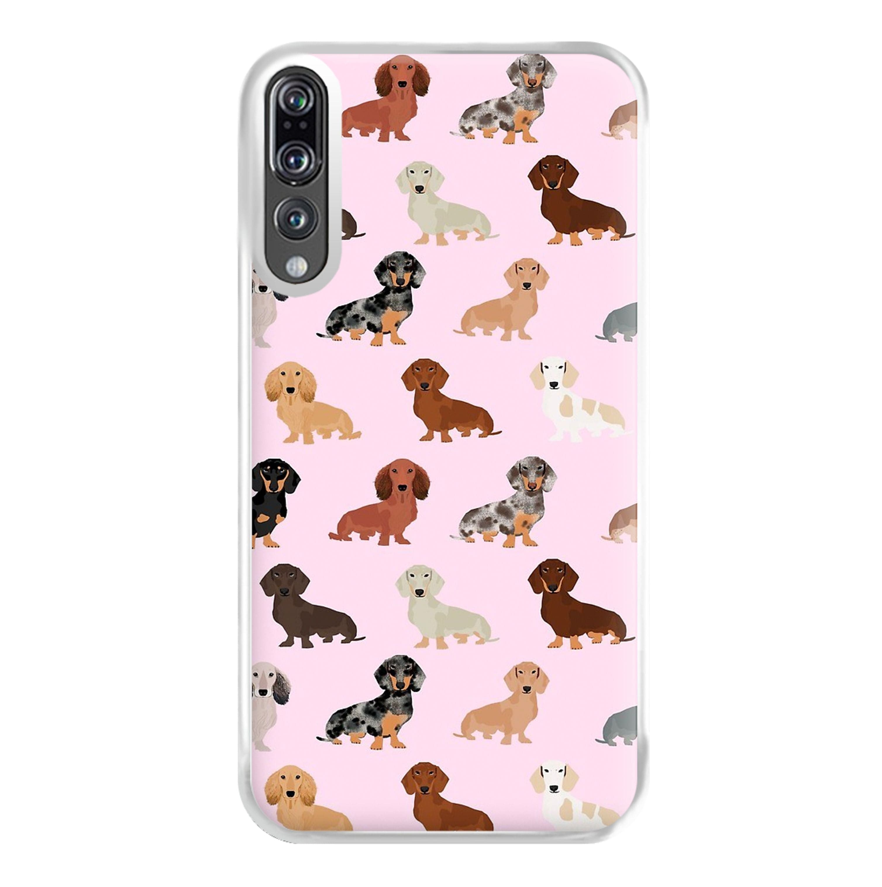 Dachshund Breed Pattern Phone Case