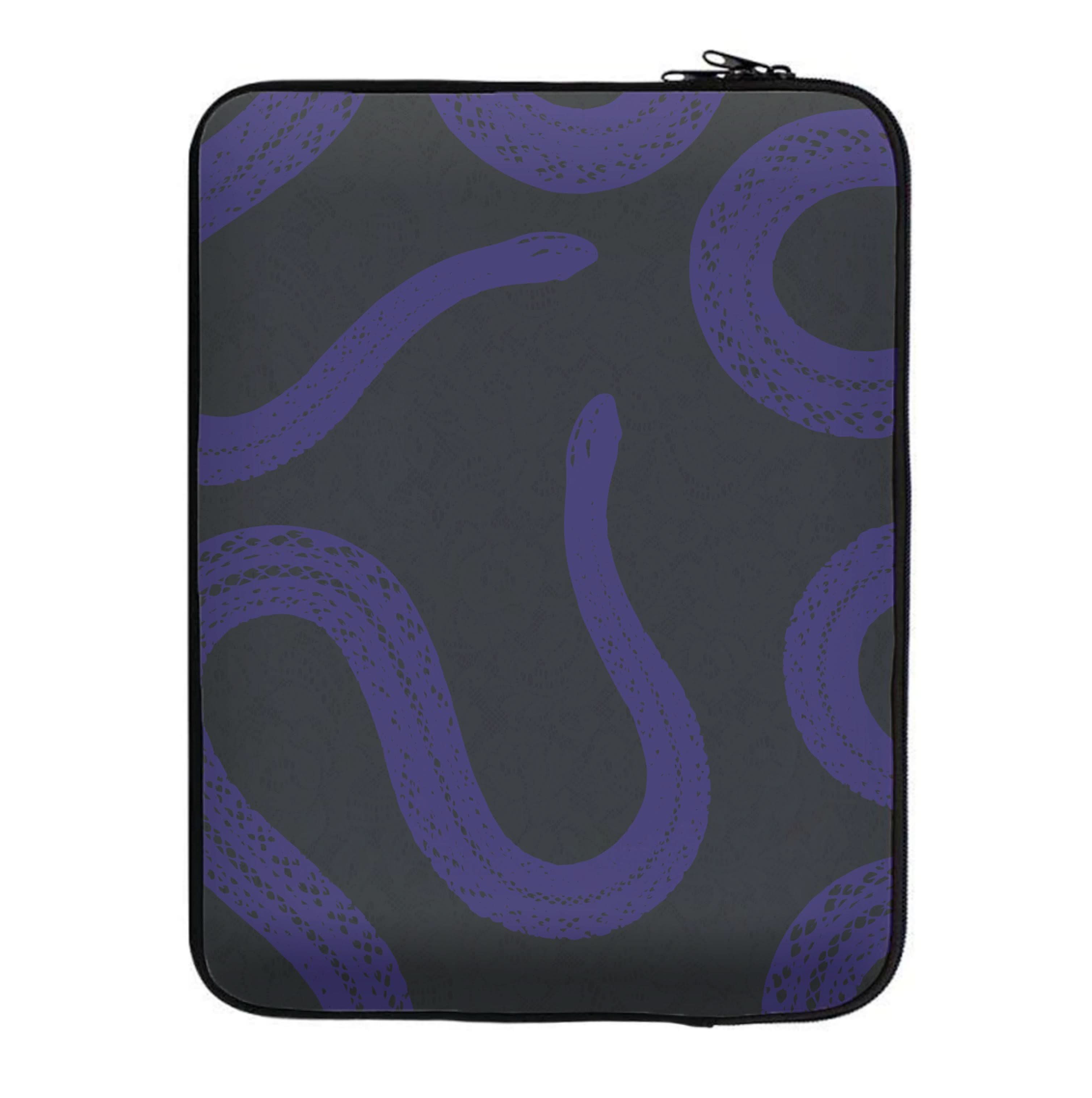 Snakes And Lace Pattern Laptop Sleeve