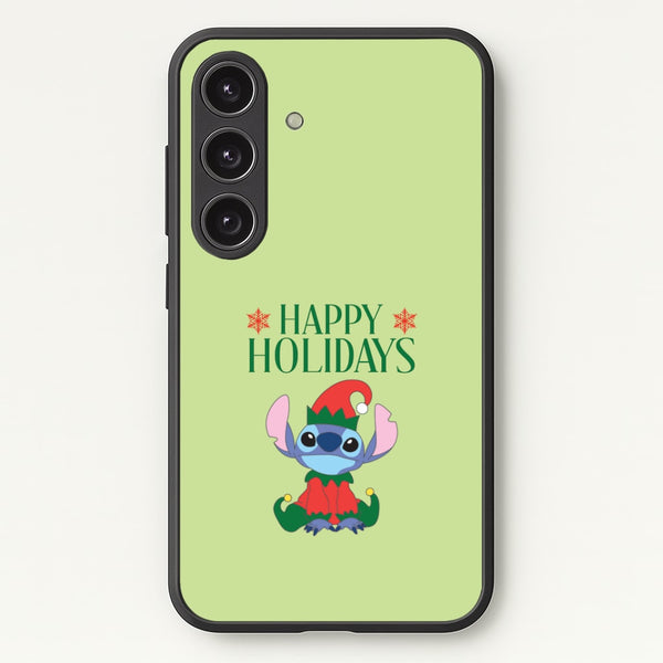 Cute Blue Alien Elf Galaxy S24 Case
