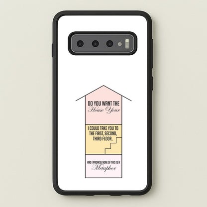 Do You Want The Tour Lyrics Galaxy S10 Plus Case