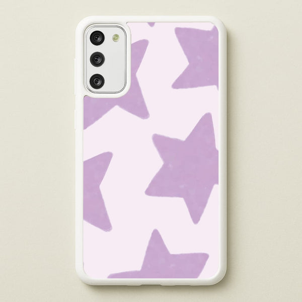 Lilac Stars Galaxy S20FE Case