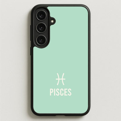 Pisces Pastel Zodiac Galaxy S25FE Case