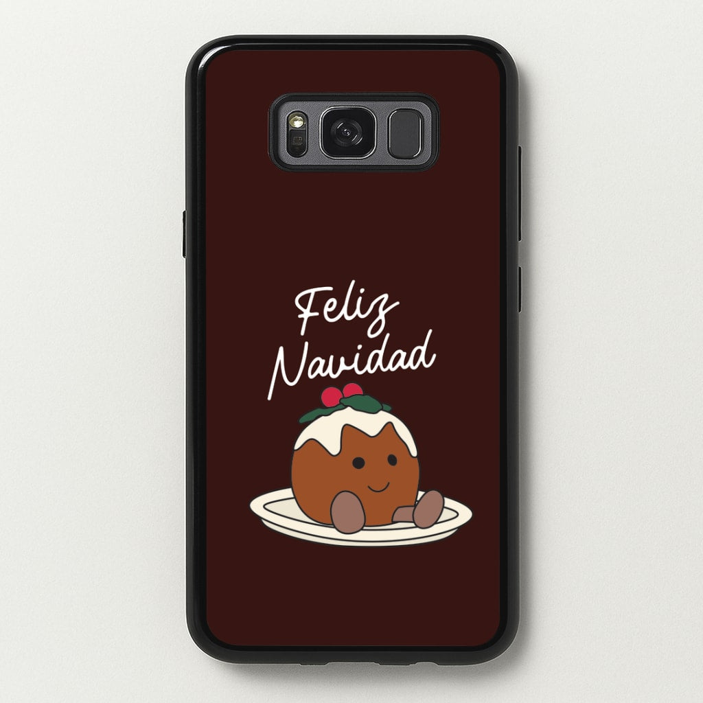 Christmas Pudding Plush Galaxy S8 Plus Case