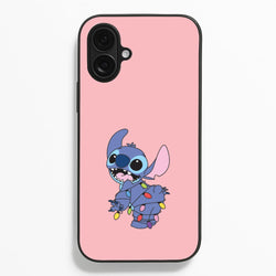 Cute Blue Alien Fairylights iPhone 16 Plus Case