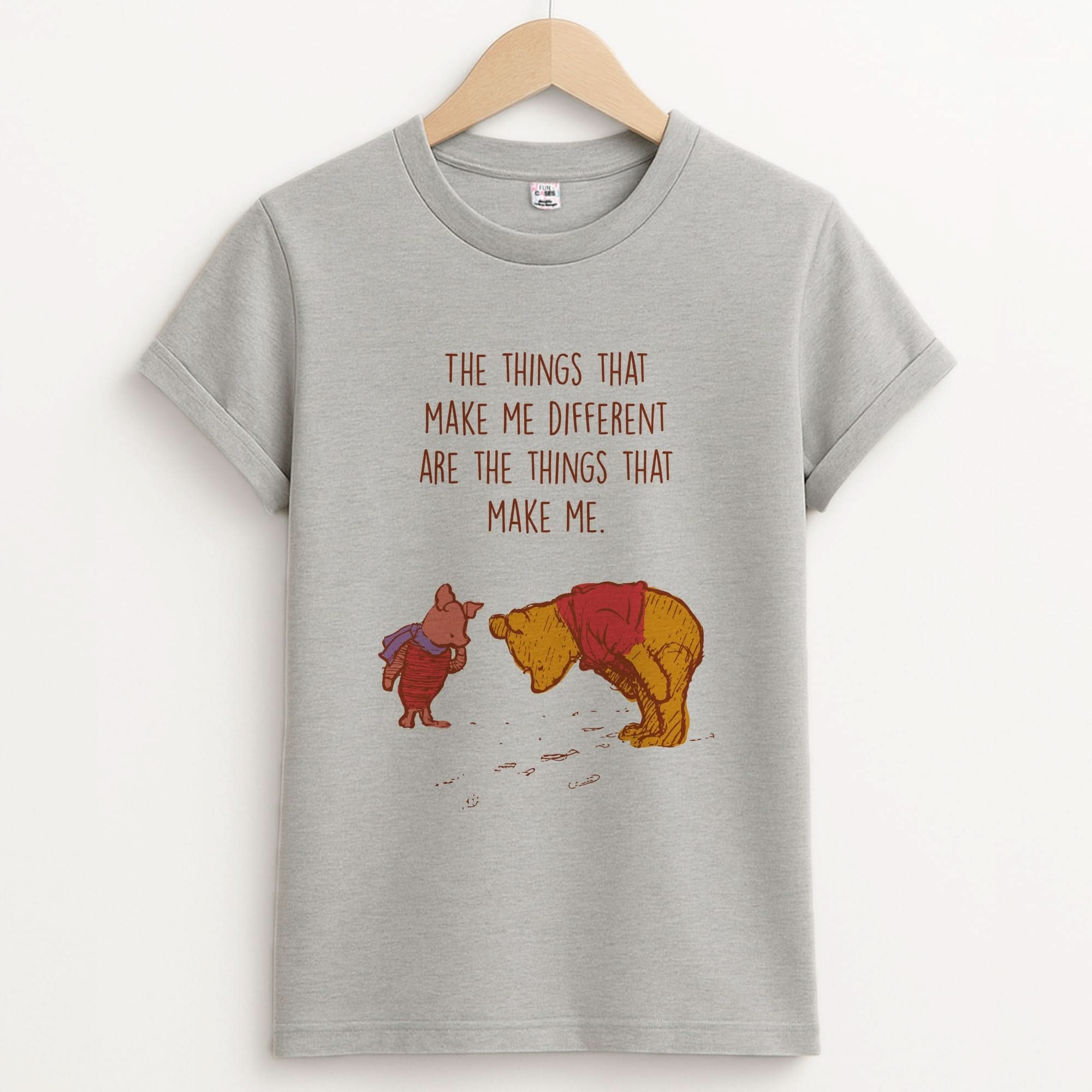 The Things That Make Me Different  Unisex Grey T-Shirt