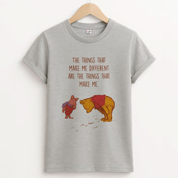 The Things That Make Me Different  Unisex Grey T-Shirt
