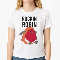 Rockin Robin Plush Womens T-Shirt