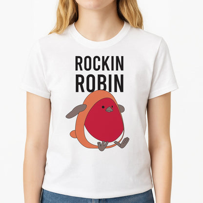 Rockin Robin Plush Womens T-Shirt