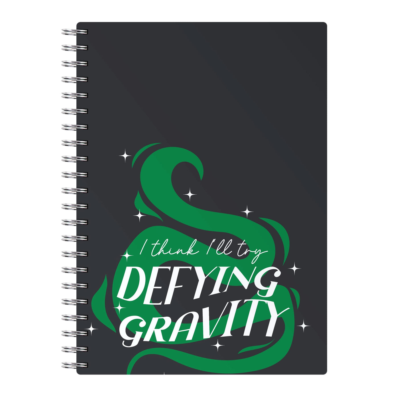 I Think I'll Try Defying Gravity Notebook