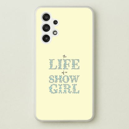 TLOAS Bedazzled Writing Galaxy A13 Case